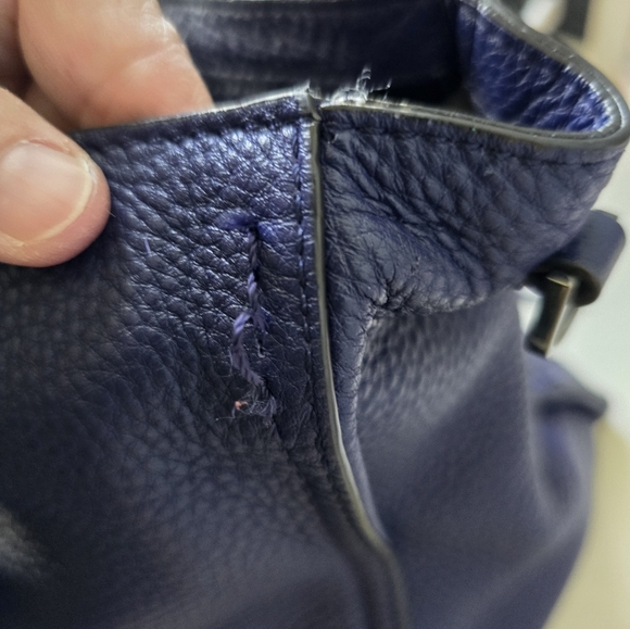 Rebecca Minkoff regan royal blue satchel - Picture 13 of 13